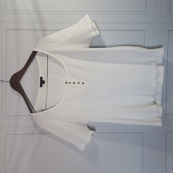 J. Crew Ribbed Cotton Henley - Picture 4 of 6